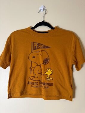 GAP Peanuts Snoopy & Woodstock Graphic Tee